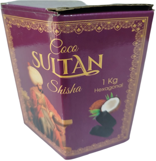 Sultan charbon hexagonal 1 kg