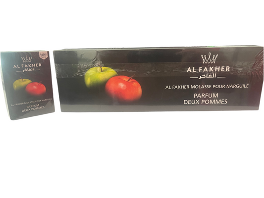 Al Fakher deux pommes lot de 10 pièces