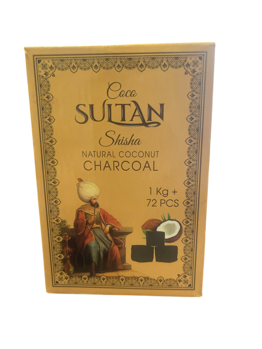 CHARBON COCO SULTAN 72 PCS