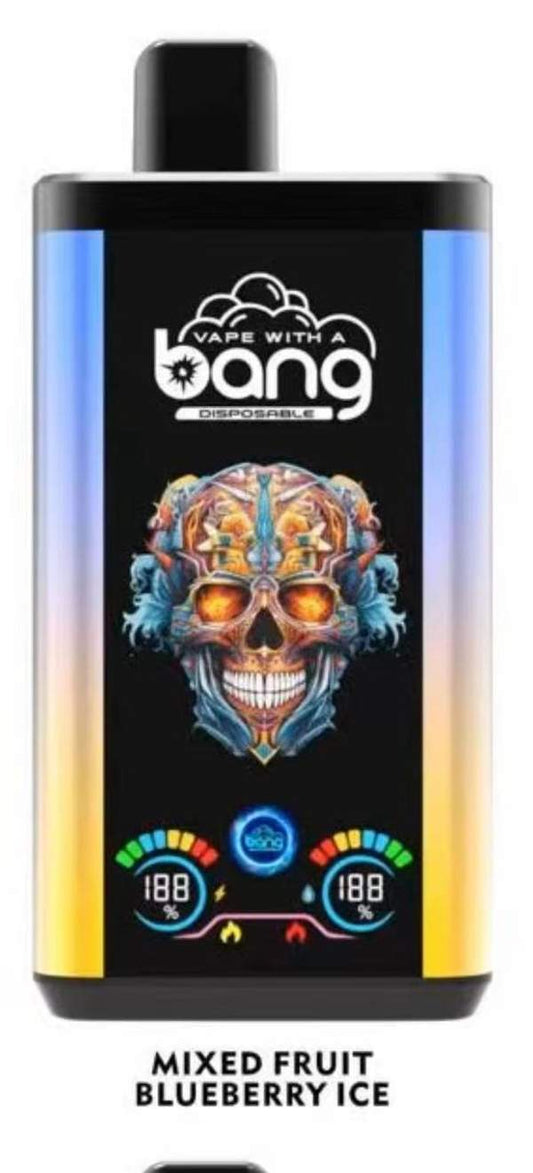Bang Vape Double Saveurs Mixed Fruits /Blueberry Ice 30 000 Puffs