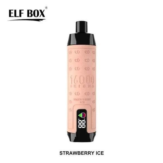 Elf Box Vape Fraise Ice 16000 Puffs