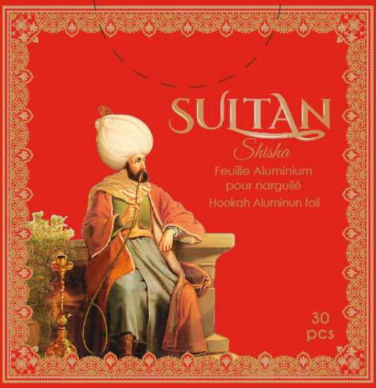 Papier aluminium sultan  pour shisha