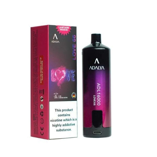 ADALYA 16K PUFFS LOVE 66